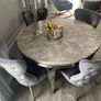table whit 4 chairs quarz Image 4
