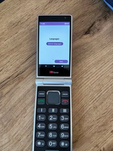 TT Phone 4G android like new. box. warranty. invoice