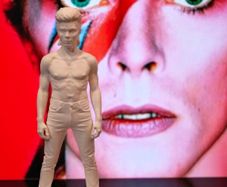 3D Printed Legendary Rock Icon David Bowie Figurine