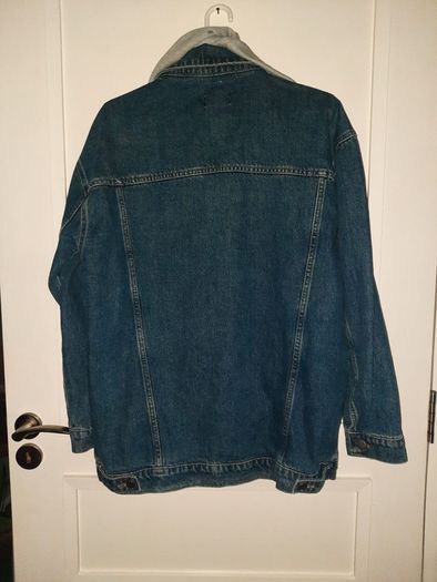 Pretty little things denim hooded button down jacket in very good condition with no issues size medium but looks bigger see last two photos for exact measurements FREE TRACKED POSTAGE INCLUDED