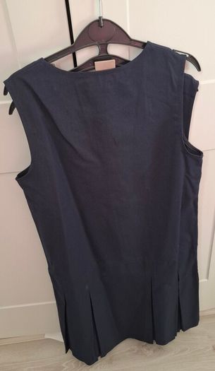 New 2 pack navy pinafore