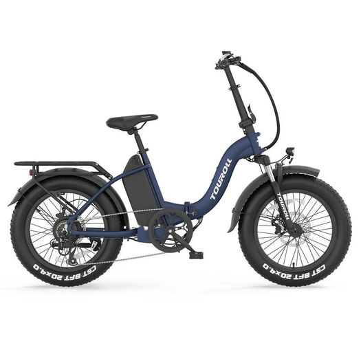 TOUROLL S2 Folding Fat Tire Electric Bike