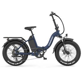 TOUROLL S2 Folding Fat Tire Electric Bike