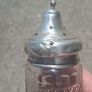 Late Victorian Sterling Silver And Cut Glass Sugar Sifter Image 7
