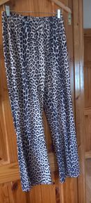 ladies leopard print trousers