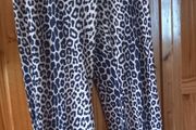 ladies leopard print trousers