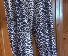 ladies leopard print trousers