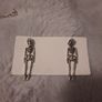 skeleton earrings Image 2