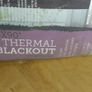 Night Shade Luxe Velvet Purple Thermal Blackout Eyelet Curtains 66x90 Pair New Image 3