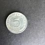 Rare/Genuine WW2 German Coin, 5 Pfennig 1942 Image 2
