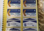 Callcard-Full mint Irish collection available.