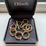 Chunky Gold Statement Bracelet with Toggle Clasp + Gift Box Image 3