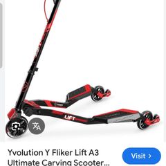 Yvolution Y Flicker Lift. Flicker scooter.