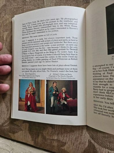 Pictures At The Abbey. The Collection Of The Irish National Theatre. By Lennox Robinson & Michael O' Haodha. First Edition Paperback In Good Condition.  See Photos For Same.
