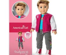 American Girl 18-inch Truly Me boy doll with Star Squad Boy's Outfit BNIB