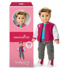 American Girl 18-inch Truly Me boy doll with Star Squad Boy's Outfit BNIB