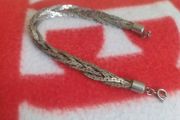 vintage silver bracelet twisted design