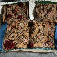 Embroidered bodice panel