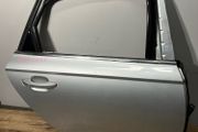 Audi A6 C7 4g 2012-2018 Saloon Offside Driver Side Rear Right Door In Silver Colour Lx7w
