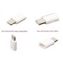 2PCS - [Micro USB (Female) to USB-C (Male) + Micro USB (Female) to Apple Lightning (Male)] Convertors/Adapters (Brand New/Warranty) Image 7