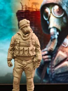 3D Printed S.T.A.L.K.E.R. Figurine