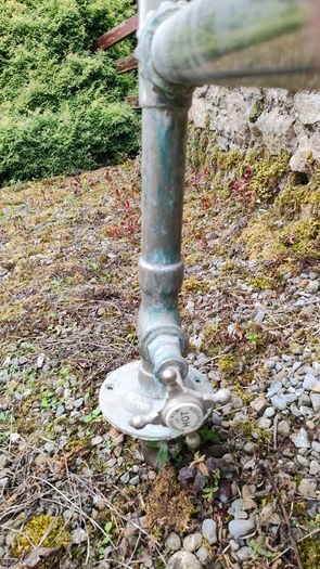 Vintage Chrome Towel Rail