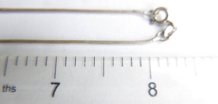 Vintage Sterling Silver 925 Pendant And Chain L-17 - 6,16g