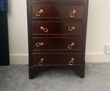 Antique beside locker