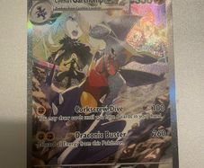 Pokemon Cynthia's Garchomp Card DR SIR