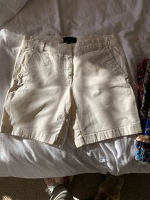 I crew tailored shorts