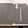 iPad 9th Gen 64GB (2021) with keyboard cover and Apple Pencil Image 2