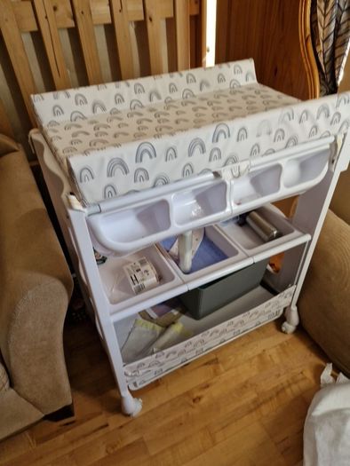 baby changing table