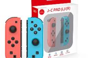 J-C PAD S201 Nintendo Switch L / R Controller Gamepad Blue &amp; Red