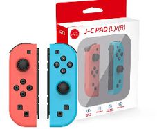 J-C PAD S201 Nintendo Switch L / R Controller Gamepad Blue & Red