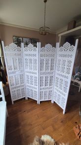 Room divider, wooden, folding