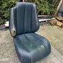 R129 front seat blue leather. Leather damaged hence the price. Seat is in perfect condition except the leather needs to be repaired. Image 2
