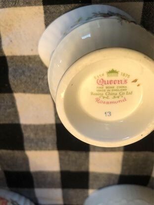 Queens Rosamund Elizabethan Bone China Small Milk / Cream Jug