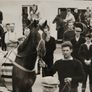 Old horse racing photograph Image 5