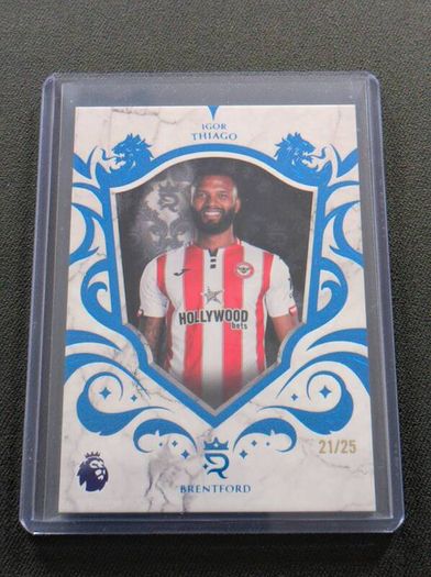 Igor Thiago Numbered 21/25 Topps Royalty Premier League