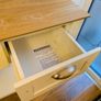 White 2 Drawer Console Table Image 3