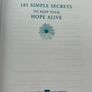 101 Simple Secrets to Keep Your Hope Alive by Betsy Williams Image 4