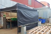 NEW 3x4.5m POP UP strong heavy GAZEBO ( FREE set of 3 side panels)