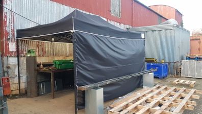 NEW 3x4.5m POP UP strong heavy GAZEBO ( FREE set of 3 side panels)