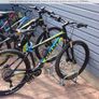 4 Bike Stand Floor or Wall mounted bike rack for garage Bicycle Parking rack Cycle Storage Locking Stand (FREE POSTAGE) Image 5