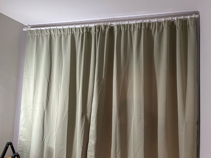 2 Panels 66"x90" Blackout Curtains Pencil Pleat Bedroom Curtain Panel for Privacy Protected Thermal Insulated