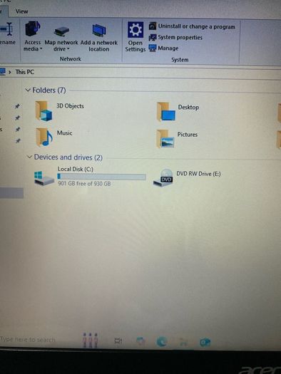 Acer laptop windows 10