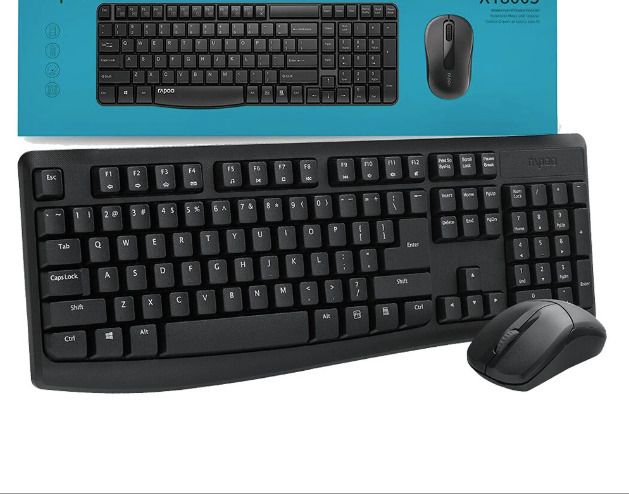 New 2.4GHz Pro Wireless Keyboard & Mouse Set