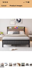 Bed Frame - Double (sealed - Still In Box)