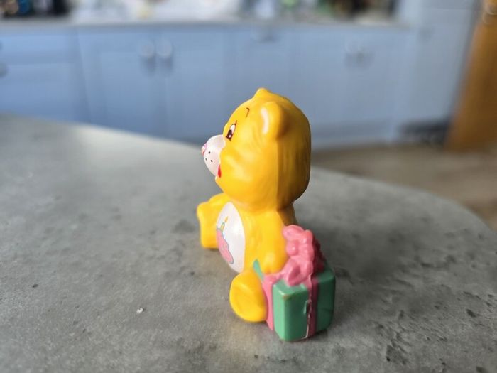 Birthday Carebear Mini Figure 1983-1984 Kenner A.G.C.