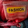 Red Shinny Leather Funky Hightops, size 40 Image 7